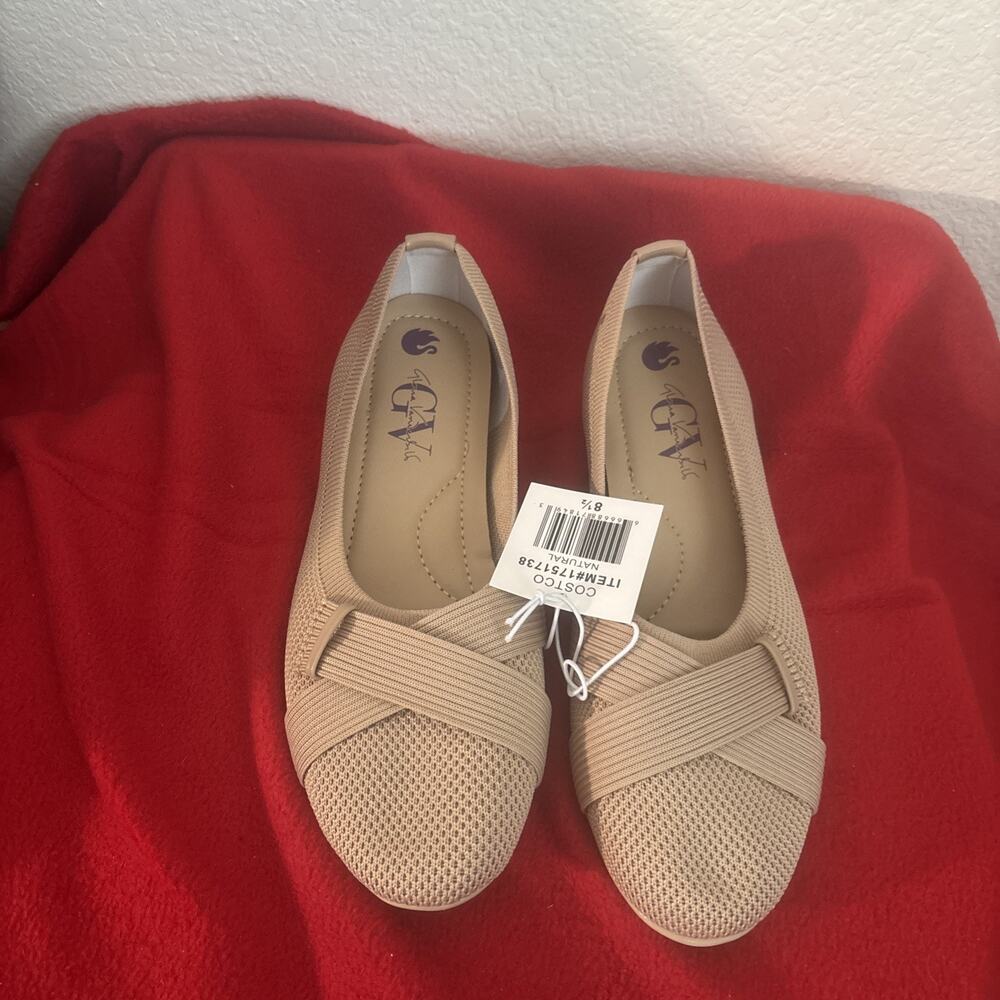 NEW Gloria Vanderbilt Women's Breathable Slip On Flat Size 8.5